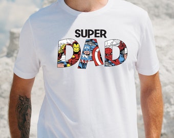 Superhero Dad Shirt, Father's Day Gift