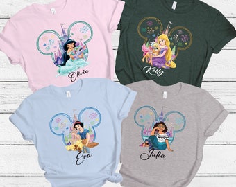 Personalized Princess Birthday Shirt: Custom Kids Tee
