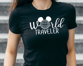 World Traveler Shirt: Epcot Family Trip Unisex Tee