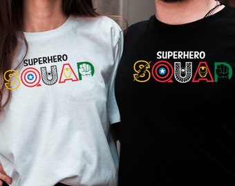 Superhero Squad Shirt,  Super Hero Shirt, Superhero Squad Shirt,  Super Heroes Shirt, Funny  Shirt