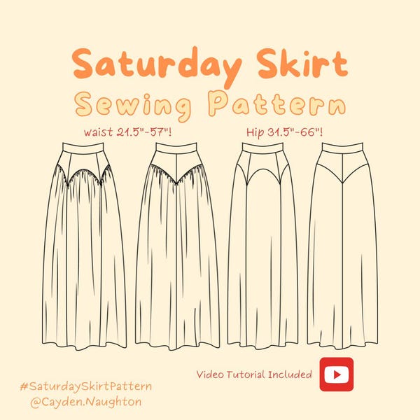 Saturday Skirt Sewing Pattern