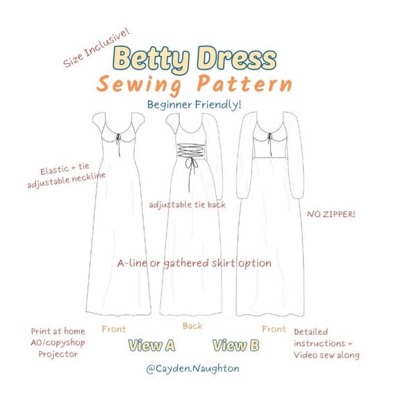 chinese dress ladies Simplicity Sewing Pattern 8619 Misses' Begotten Empire-Waist Dress or Gown  Size N (10,12,14) : Amazon.sg: Fashion main image 1