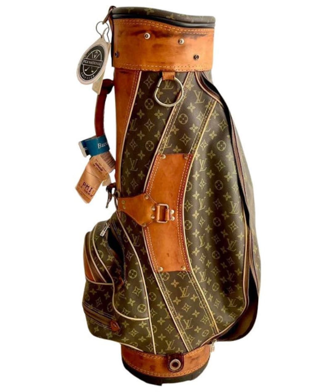 Vintage Golf Bag Original Monogram Golf Bag 1970s Etsy