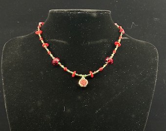 Watermelon necklace