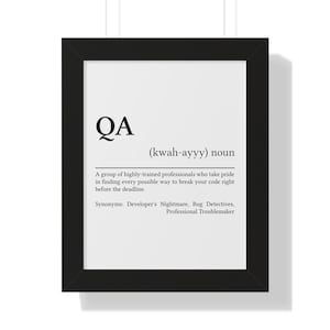 Funny Tech Poster | Funny Geek Wall Art for Developers, Project Managers, QA, and Tech Support | Home Office Decor | Digital Download