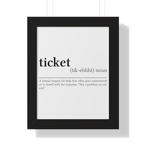 Funny Tech Poster | Funny Geek Wall Art for Developers, Project Managers, QA, and Tech Support | Home Office Decor | Digital Download