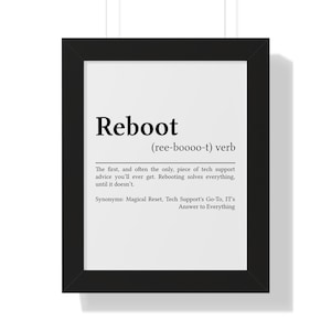 Funny Tech Poster | Funny Geek Wall Art for Developers, Project Managers, QA, and Tech Support | Home Office Decor | Digital Download