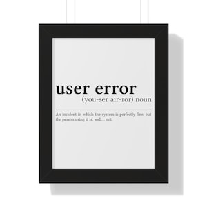 Poster tecnico divertente / Divertente arte murale geek per sviluppatori, project manager, QA e supporto tecnico / Decorazione per ufficio / Download digitale