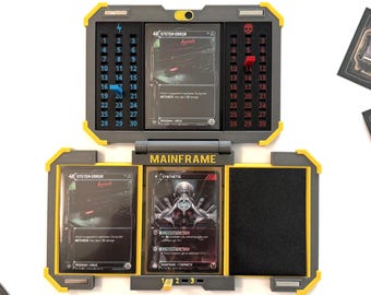 Mainframe Cyberdeck dashboard for Neuroscape TCG