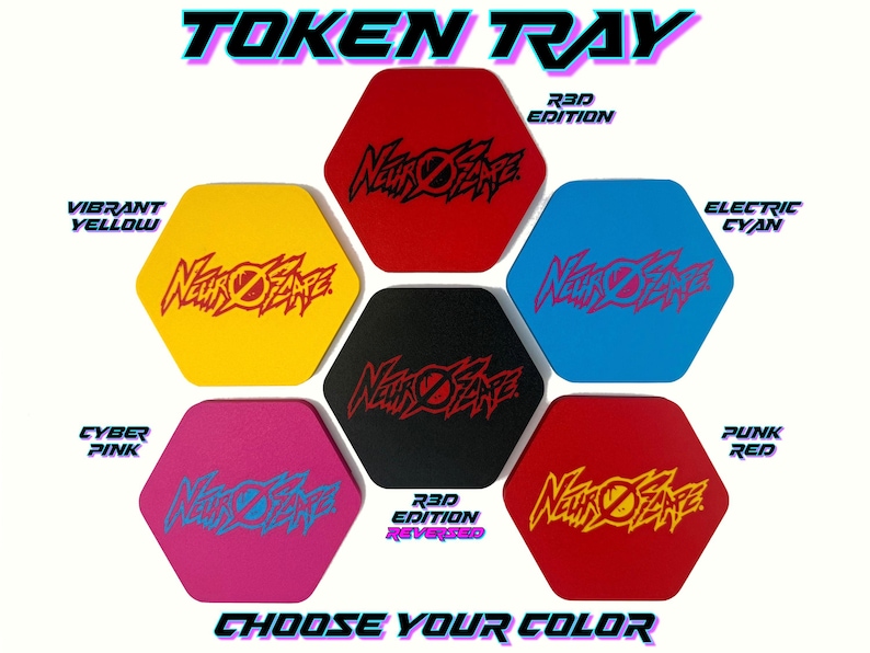 Neuroscape TCG Token Set - Etsy