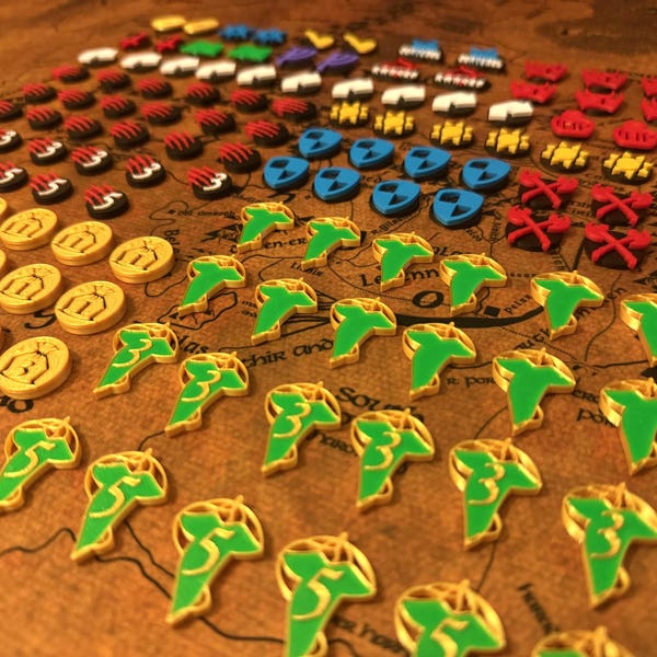 Lord of the Rings LOTR LCG Token Set