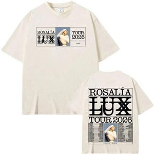 Rosalia / LUX 限定Tシャツ Lサイズ ROSALÍA Lux Cross T-Shirt, Black, Small | Amazon.com