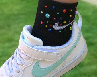 Nike Rhinestone Gem Ankle Socks