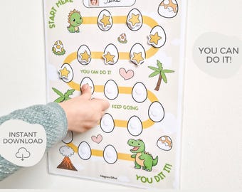 Reward chart printable for kids, Behavior chart for toddlers, Sticker chart, Good behavior reward system,  Instant Download PDF