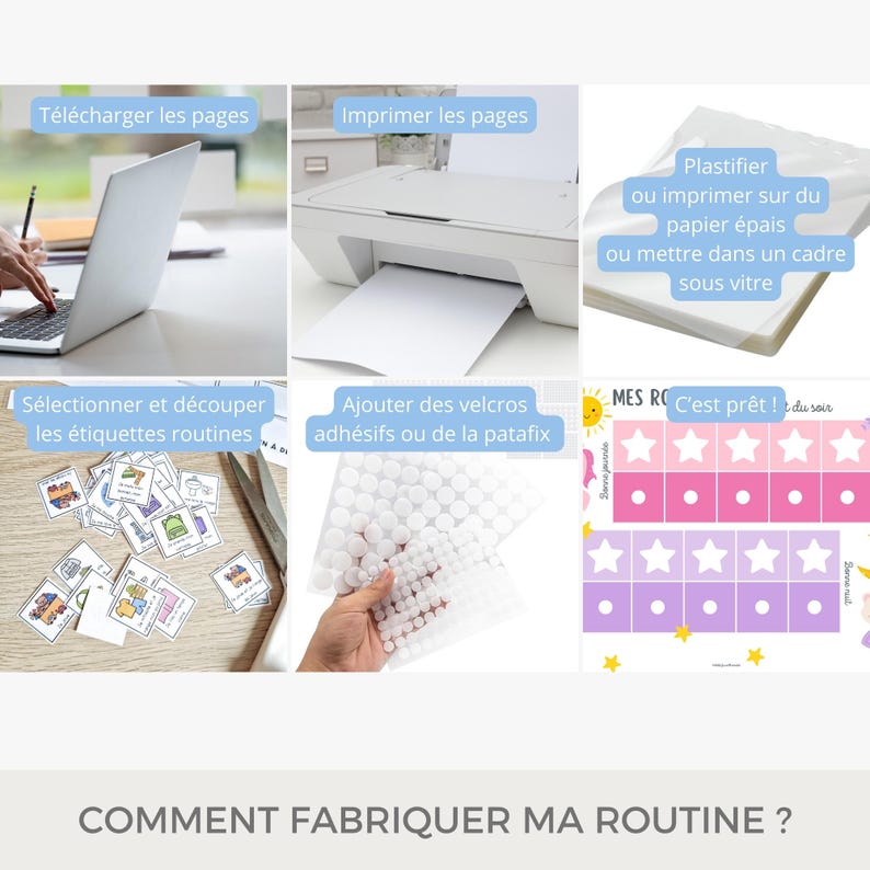 Morning and Evening Routine Chart for Children, Routines for Children ...