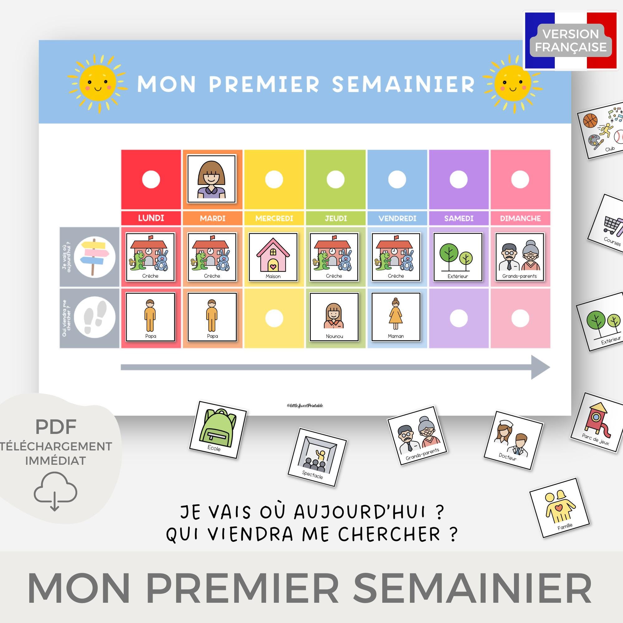 Semainier Familial A Imprimernull