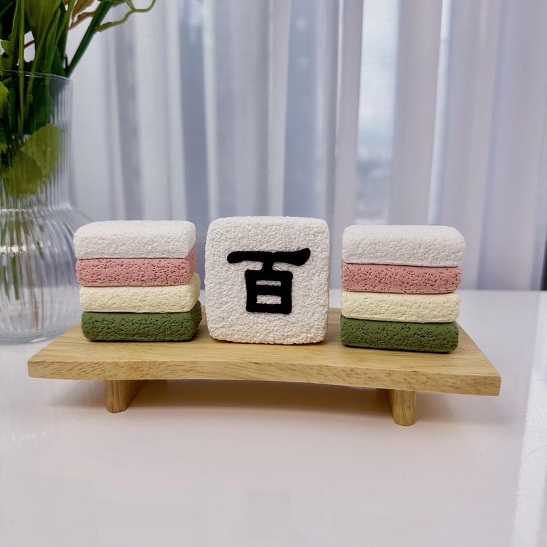 Clay Rainbow Cake| Faux Rice Cake | Korean Dol Party | Baek Il ...