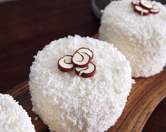 Mini Clay Jujube Rice Cake | Korean Dol, Baek-il Decor