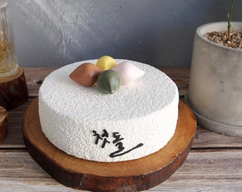 Clay Faux Rice Cake | First Birthday (첫돌) Korean Traditional Decor