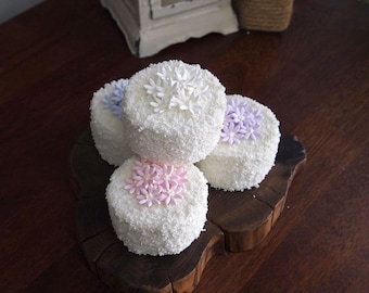 Mini Flower Faux Rice Cake | Korean Dol Party Decor