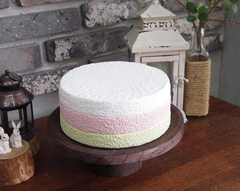 Faux Clay Rainbow Rice Cake Tower | Korean Dol Baek Il Party Decor