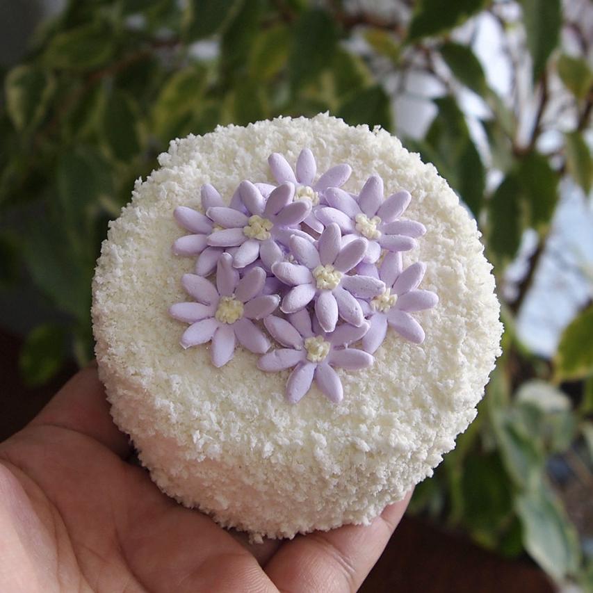 Mini Flower Rice Cake | Faux Rice Cake | Korean Dol Party | Baek Il ...