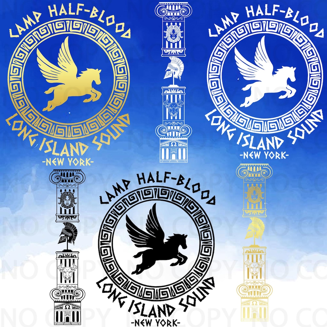 Camp Half Blood Svg Png, Halfblood Svg, Percy Jackson and Olympian ...