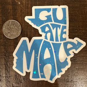 Quetzal-vogel - Guatemala-sticker - Quetzal-sticker - Chapin-sticker - Chapina-sticker - waterdichte sticker - Guatemalaanse calcomanía