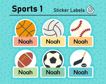 Custom Stick on Tags | Custom Name Tags | Kids Name Tags | Kids Name ...