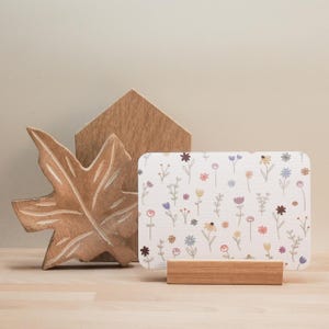 Postkarte Bunte Blumen | Gärtner | Skandi | Cottagecore | Gartenkarte | Sonnenblume | Frühling | Frühjahr