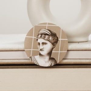 Diana von Versailles Aufkleber | Antike Sticker | Light Academia | Kunstgeschichte | Archäologie | Mamor | Artemis | Griechisch | Römisch