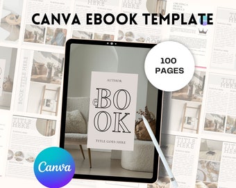 Canva Ebook Vorlage Kursersteller Vorlage, Ebook PDF, Ebook Digital Download