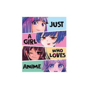 Senpai Anime Girl Japanese Cute Manga Kawaii Digital Art by The