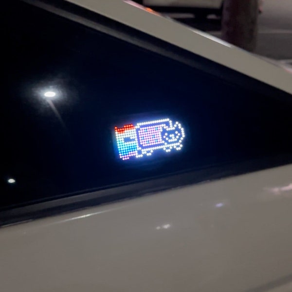 Pixelpanelen voor auto