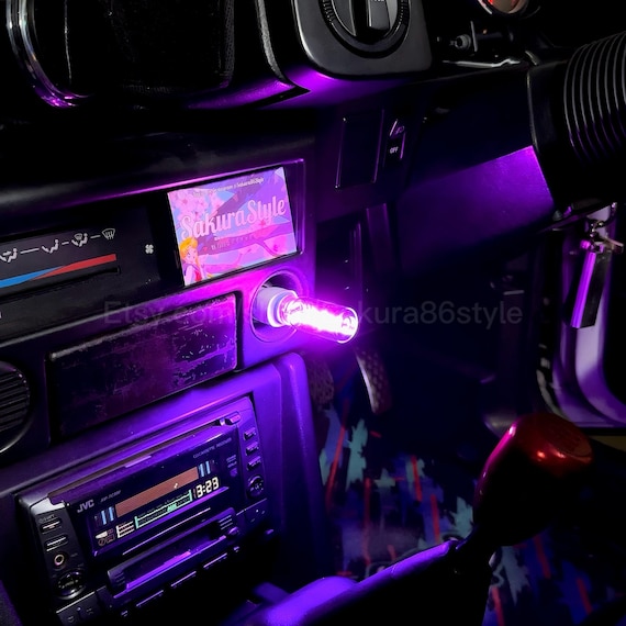 car cigarette lighter lamp Interior Neon Mood Lamps JDM Car Accessories