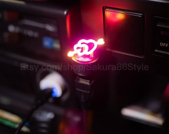 90&#39;s Neon Interior Mood Lights JDM Car Accessories