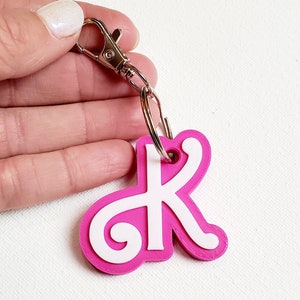 SHIPS FAST! Personalized initials Keychain, Luggage Label, Custom Key Rings, personalized dog tags letters,Water Bottle Name tag, key charms