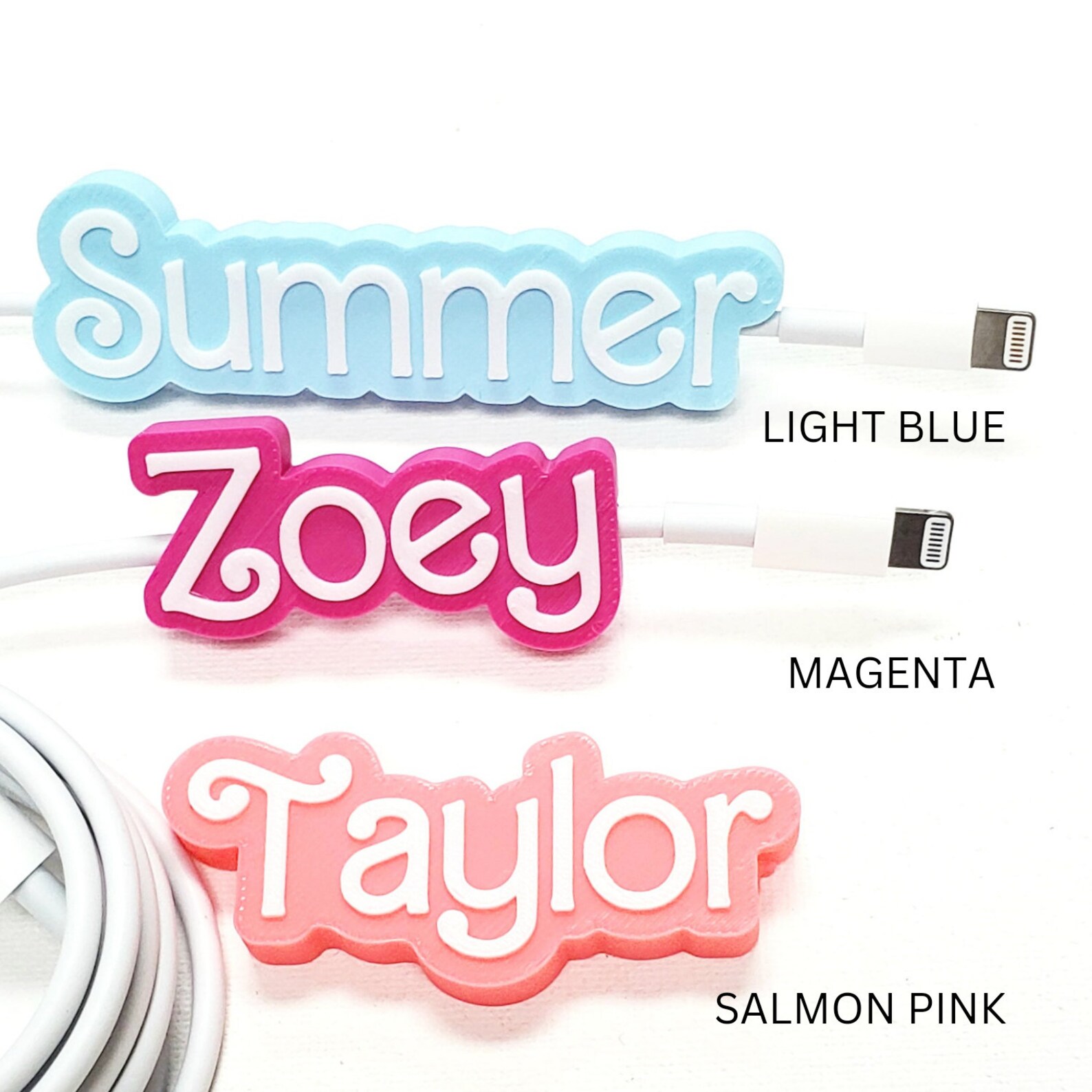 EXTRA Back Piece for Your Adjustable Charger Name Tag, Personalized