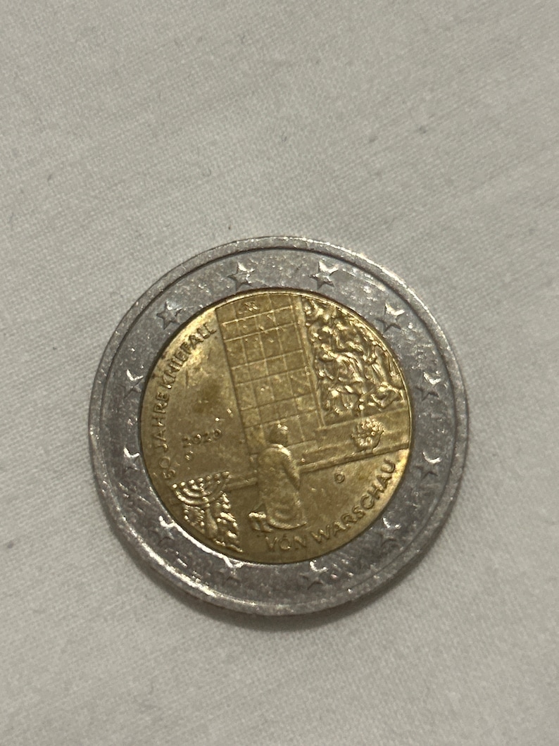 2 Euro Münze 50 Jahre Kniefall Von Warschau Wert 2 euro 50 jahre kniefall von warschau 2020 - Etsy.de