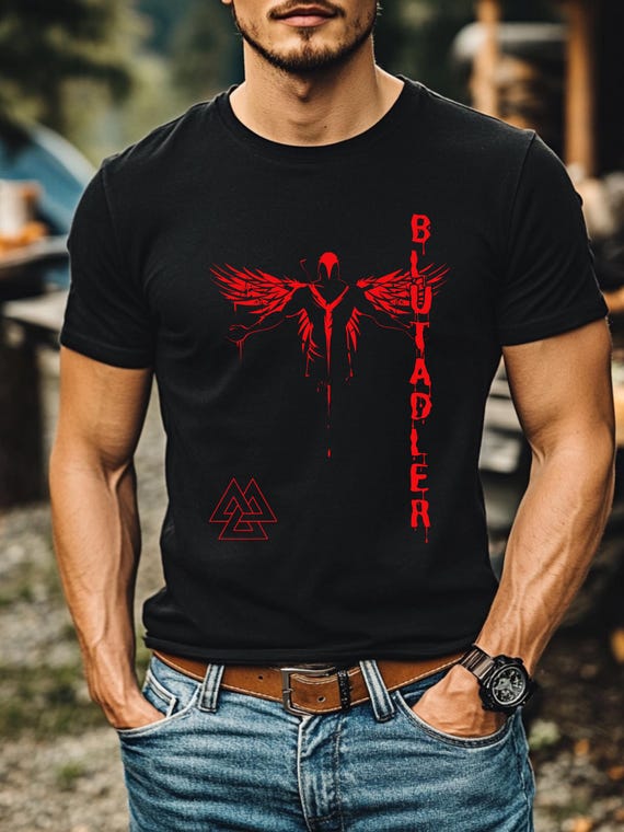 Sportkleding voor heren, Sparta-bloedhelm, Gym T-shirt of hoodie Sportkleding voor heren, Sparta-bloedhelm, Gym T-shirt of hoodie