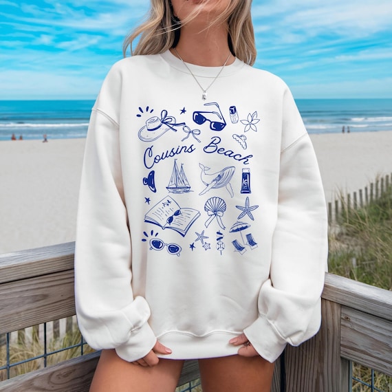 Cousins Beach Sweatshirt, The Summer I Turned Pretty, TSITP Season 3, Cousins Beach Shirt, Beach Sweatshirt, Gift for Book Lovers, TSTIP