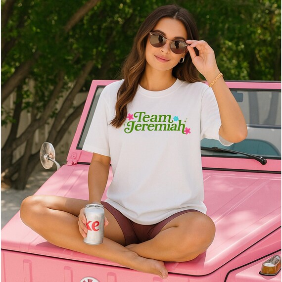 Team Jeremiah T-shirt, The Summer I Turned Pretty, Season 3, Summer Vibes Shirt, Summer Shirt, Beach Lover, Gift for her