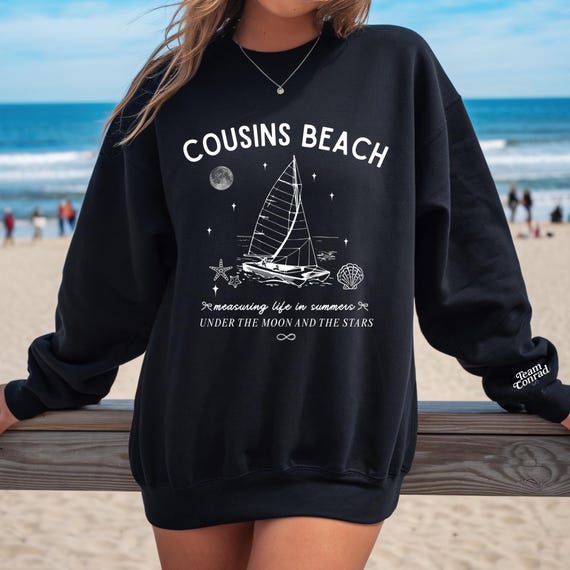 The Summer I Turned Pretty Sweatshirt, Cousins Beach Sweatshirt, TSITP Merch, Book Lover Gift, The Summer I Turned Pretty Shirt