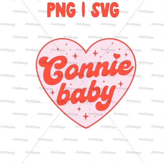 Team Conrad SVG PNG: Connie Baby (Digital Download)