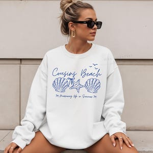 Cousins Beach Sweatshirt, The Summer I Turned Pretty Sweatshirt, Team Conrad, Team Jeremiah, Team Belly, TSITP merch, TSITP sweatshirt