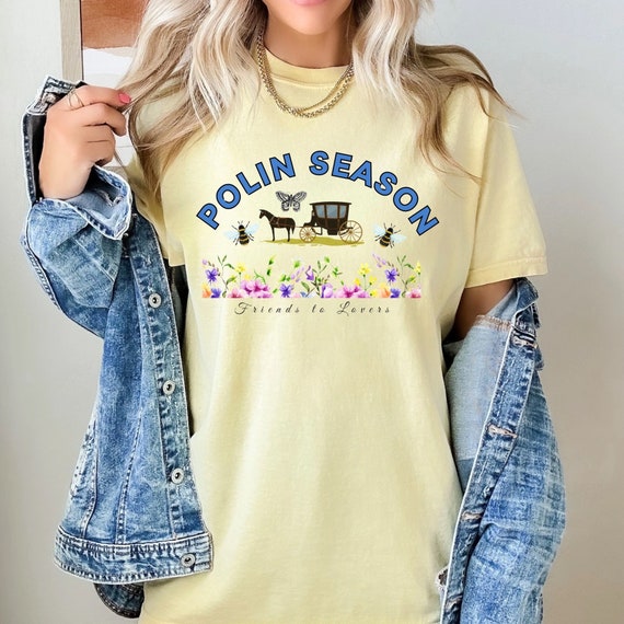 Bridgerton Polin Season shirt, Friends to Lover tee, Lady Whistledown tee, Penelope and Colin, Gift for Bridgerton Lover, Bridgerton Merch