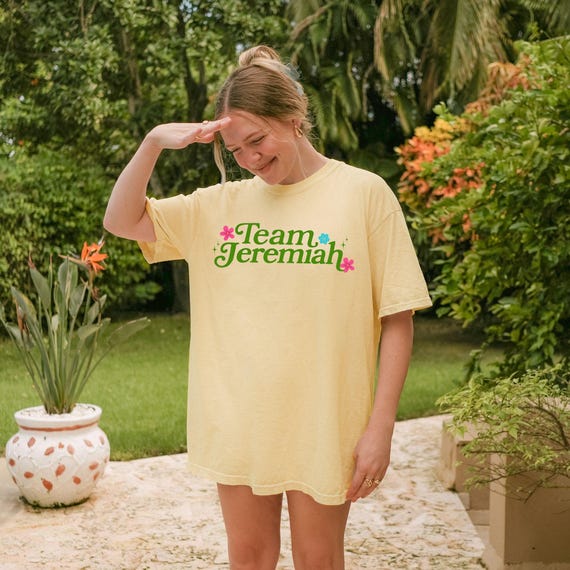 Team Jeremiah Shirt, TSITP T-shirt, The Summer I Turned Pretty, Season 3, Summer Vibes Shirt, Summer Shirt, Beach Lover, Gift for her