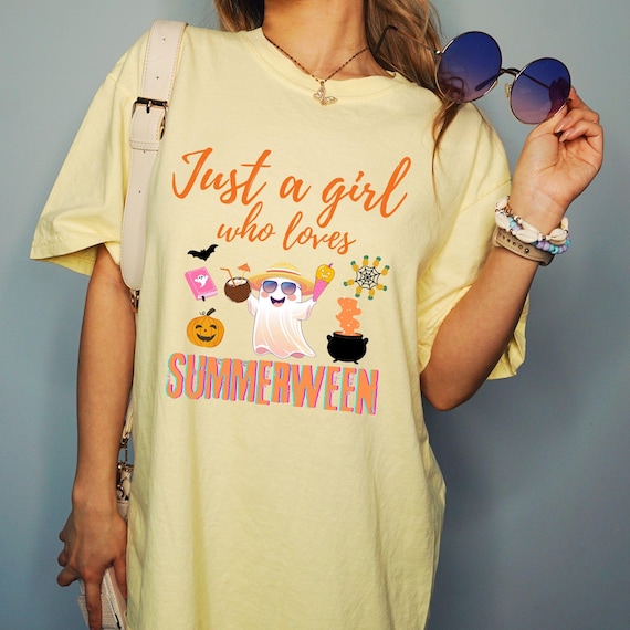 Summerween shirt, Comfort Colors, Ghoul Summer, Halloween Shirt, Spooky Season, Summer Shirt, Retro Halloween tshirt, Gift for Her