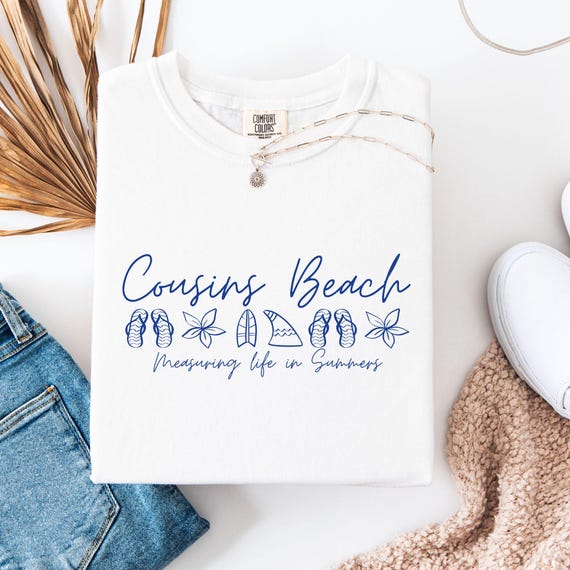Cousins Beach T-shirt, TSITP shirt, Comfort Colors, The Summer I Turned Pretty shirt, Summer tshirt, Beach Shirt, Vintage Tee, Gift for Her