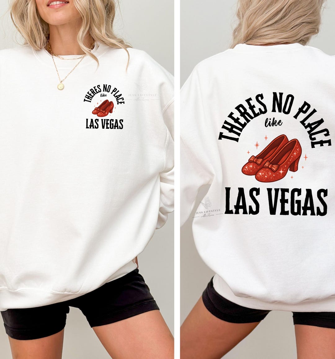 Theres No Place Like Las Vegas Sweatshirt, - Etsy